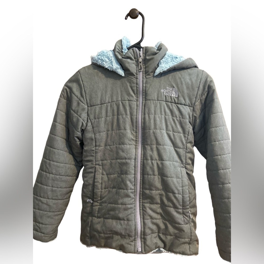 Girls reversible North Face size 7/8